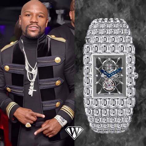 floyd Mayweather diamond watch